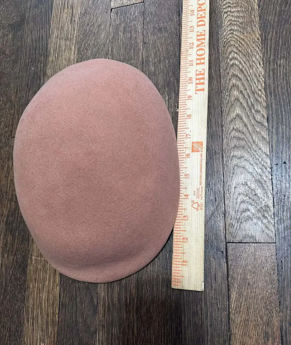 Vintage Wool Felt Structured Ivy Cap Newsboy Hat Made in U.S.A.